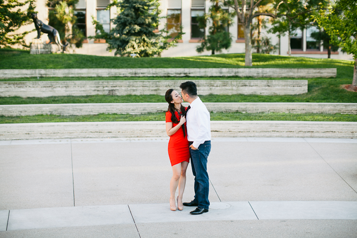 Anna + Eddie - Chapman University Engagement -07