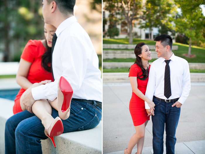 Anna + Eddie - Chapman University Engagement -08