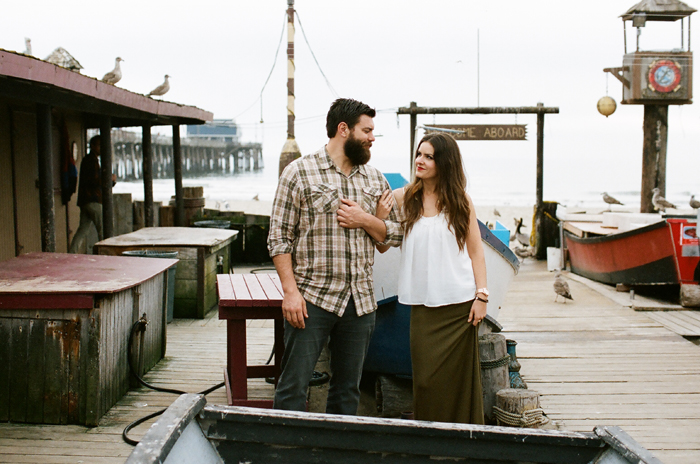 JL Photographers-Beach Engagement on Film-13