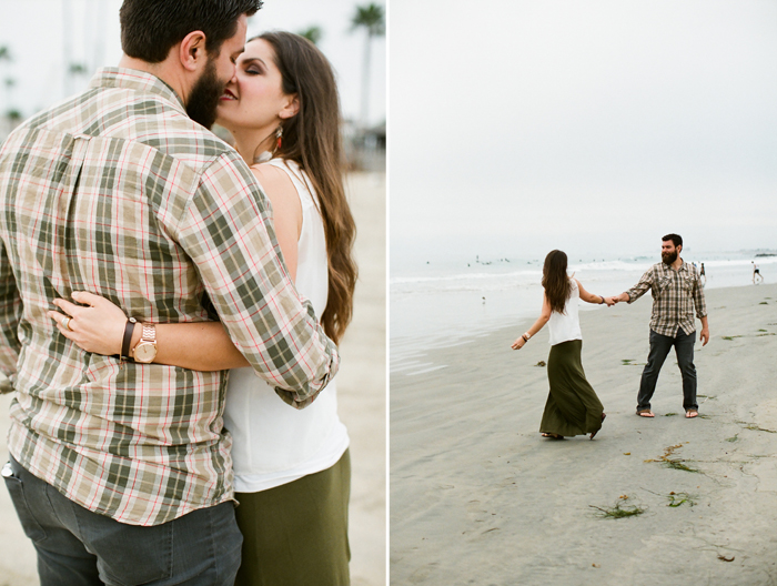 JL Photographers-Beach Engagement on Film-18