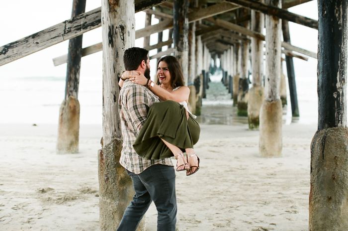 JL Photographers-Beach Engagement on Film-19