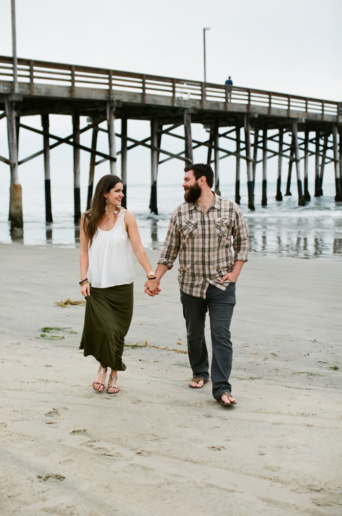 JL Photographers-Beach Engagement on Film-21