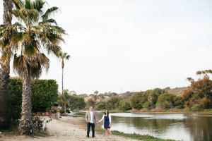 Beach engagement photos